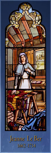 Jeanne Le Ber, recluse des Sœurs de la Congrégation de Notre-Dame 
